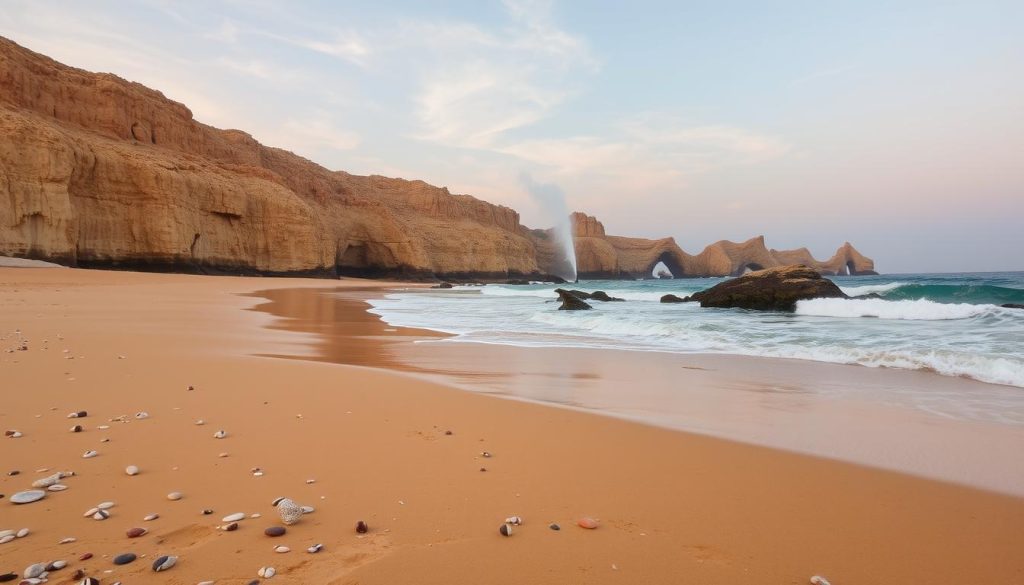 Al Mughsail Beach Al Mughsail Beach