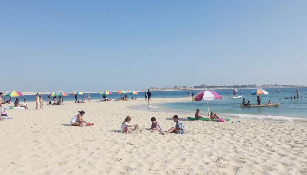 Al Wakrah family beach activities Al Wakrah family beach activities