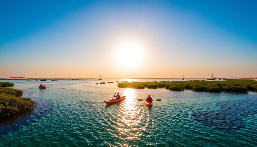 Al Wakrah kayaking excursions Al Wakrah kayaking excursions