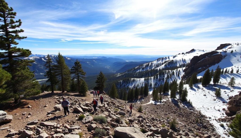 Albuquerque outdoor activities at Sandia Peak