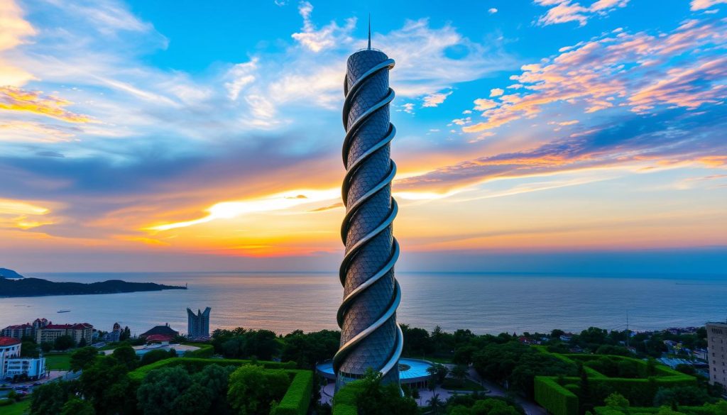 Alphabet Tower Batumi Alphabet Tower Batumi