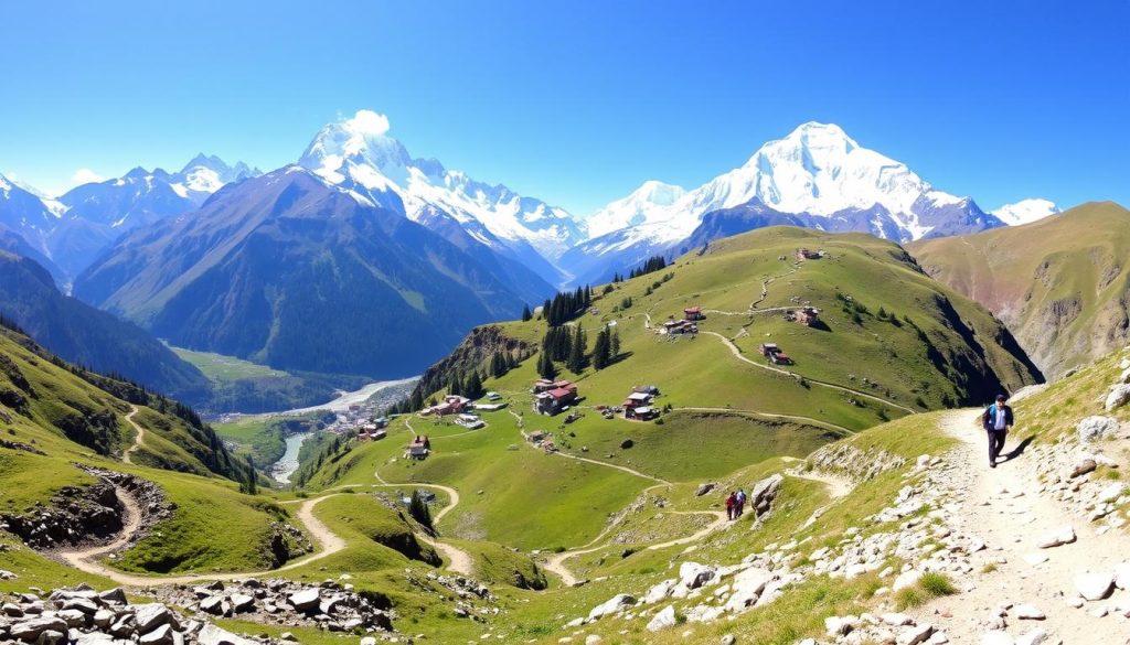 Annapurna Circuit trek distance and trekking schedule Annapurna Circuit trek distance and trekking schedule
