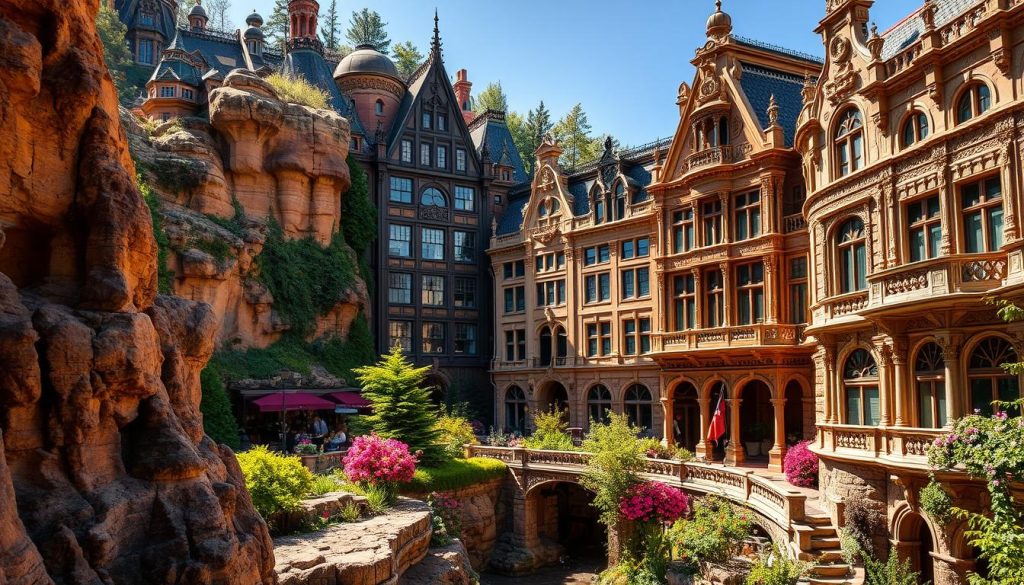 Architectural wonders in Wisconsin Dells Architectural wonders in Wisconsin Dells