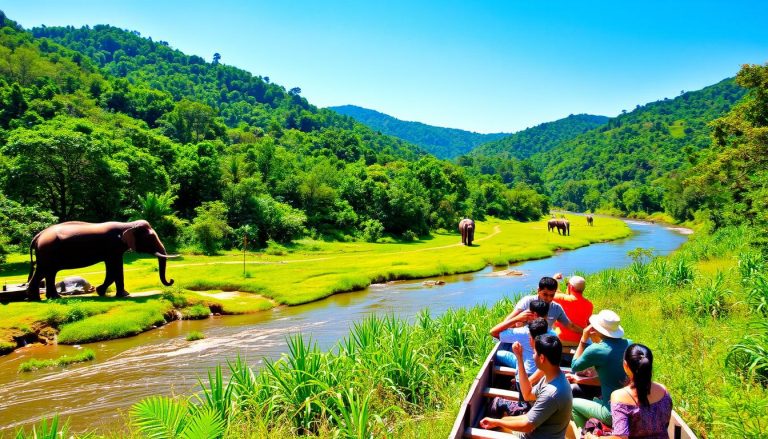 Are there guided tours available in Chitwan National Park?