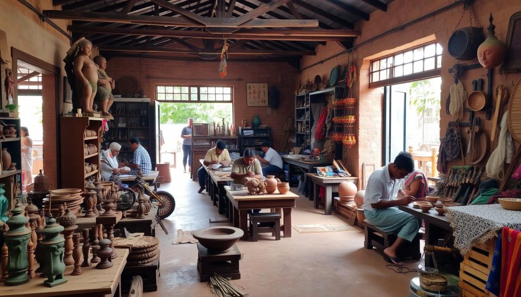 Artisan workshops in Galle