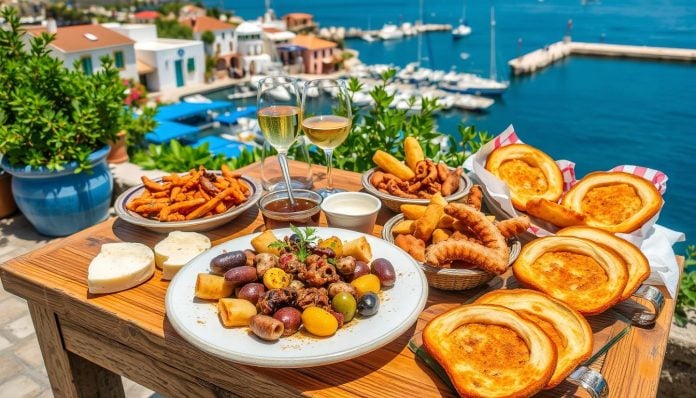 Authentic Cypriot food experiences in Paphos harbor and villages?