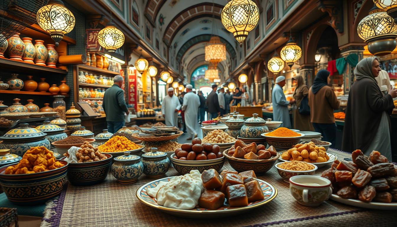 Authentic Omani food experiences in Muscat's bustling souqs and restaurants?