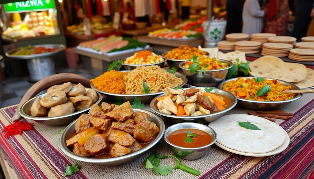 Authentic Omani food in Nizwa Authentic Omani food in Nizwa