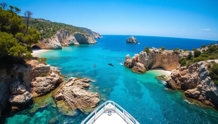 Ayia Napa boat cruises and exploring hidden coves