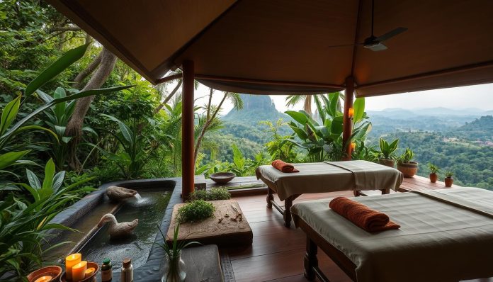 Ayurvedic spa treatments and wellness centers near Sigiriya