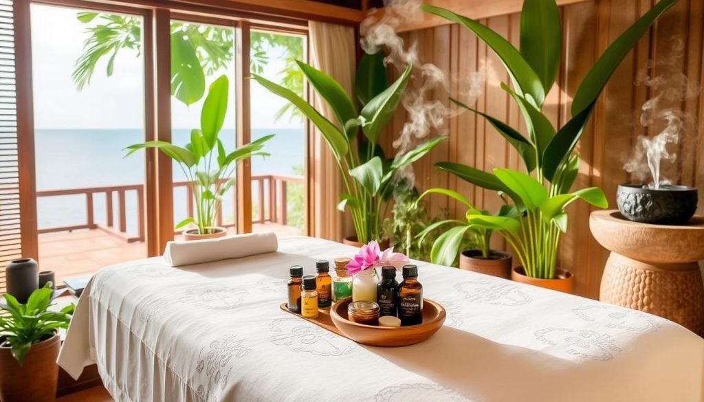 Ayurvedic spa treatments for relaxation