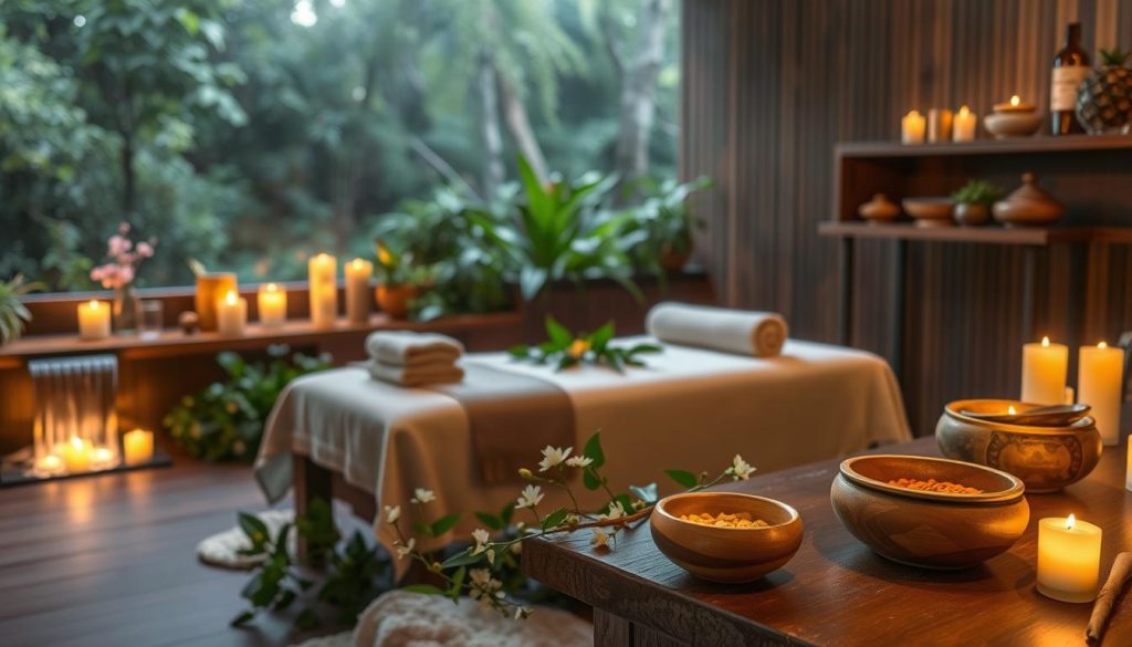 Ayurvedic spa treatments for relaxation in Kandy