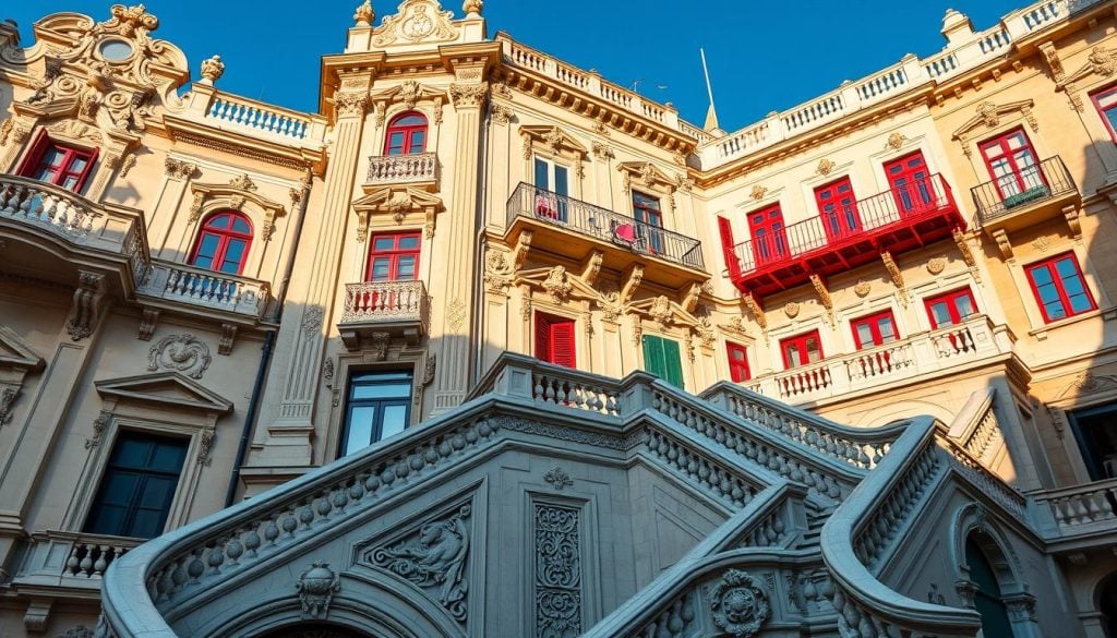 Baroque architecture Valletta