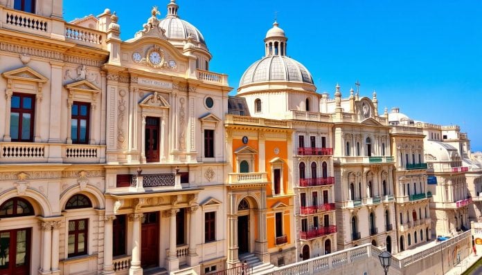 Baroque architecture Valletta