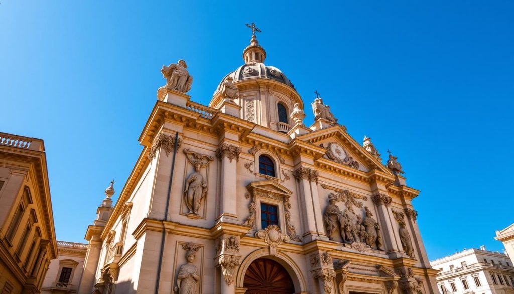 Baroque art Valletta