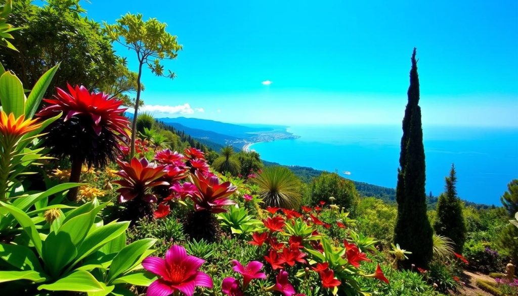 Batumi Botanical Garden with diverse flora and panoramic views Batumi Botanical Garden with diverse flora and panoramic views