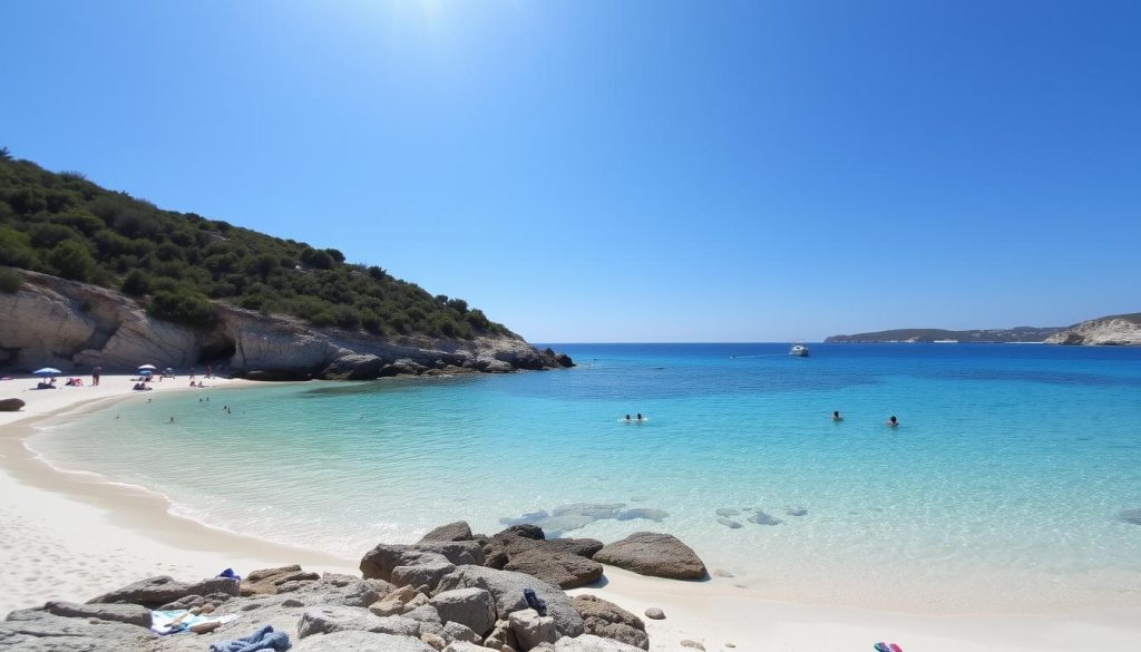 Beaches and Swimming in Comino Beaches and Swimming in Comino