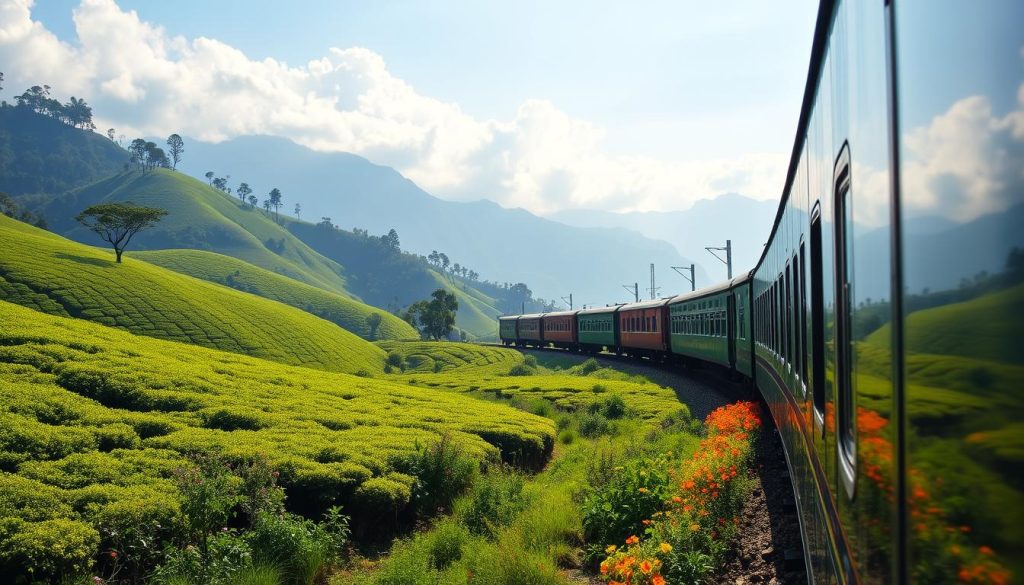 Benefits of train travel Colombo to Nuwara Eliya