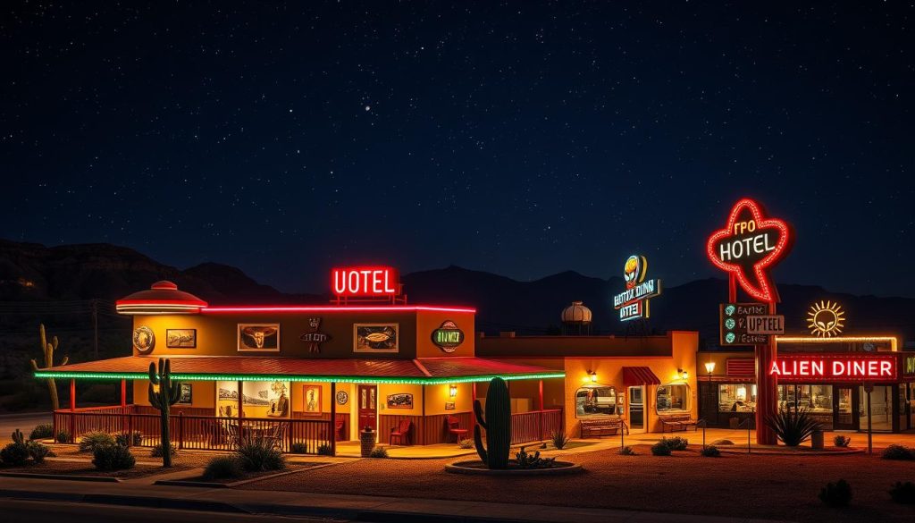 Best hotels near Roswell UFO attractions