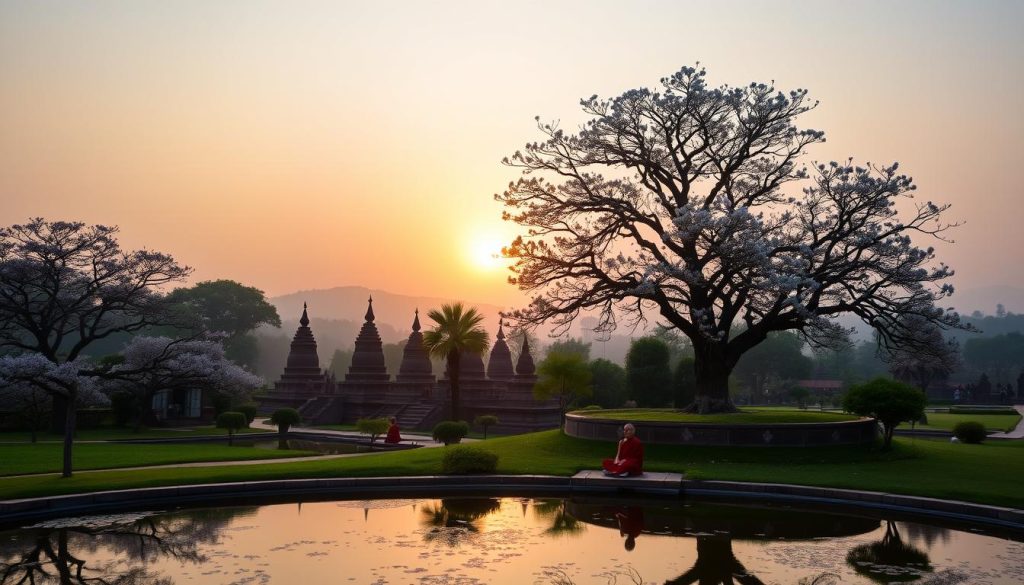 Best time to visit Lumbini for spiritual experiences Best time to visit Lumbini for spiritual experiences