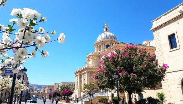 Best time to visit Nicosia for pleasant weather and fewer crowds?