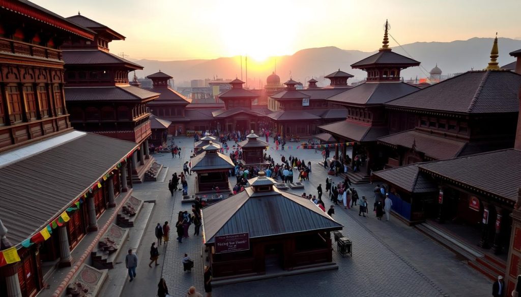 Bhaktapur Durbar Square, a UNESCO World Heritage site Bhaktapur Durbar Square, a UNESCO World Heritage site