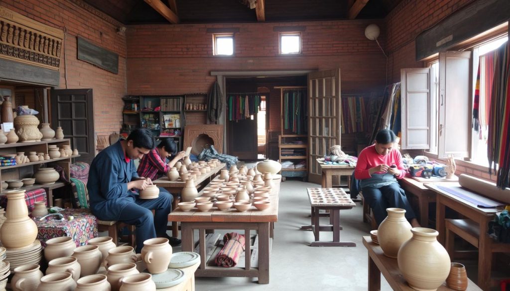 Bhaktapur craft lessons