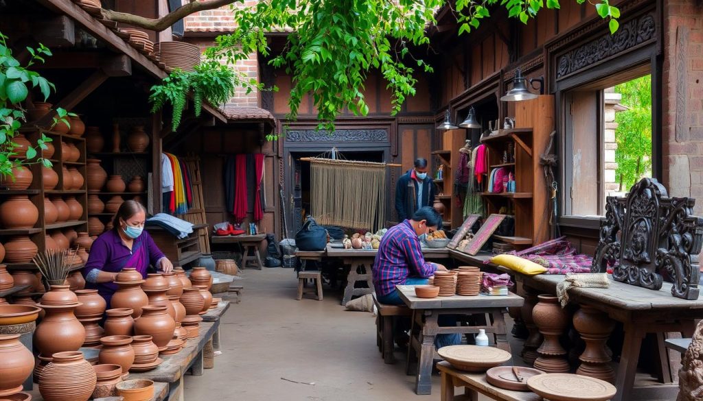 Bhaktapur craft lessons