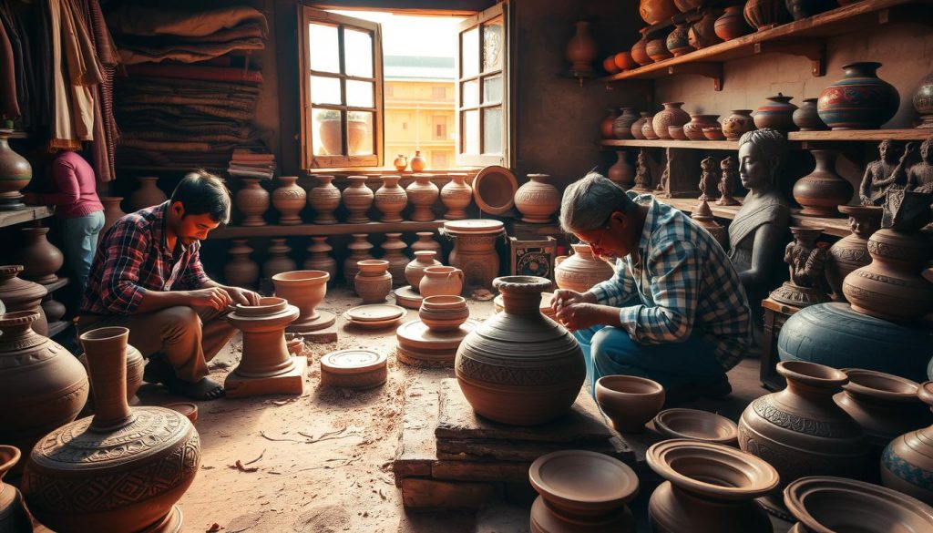 Bhaktapur pottery Bhaktapur pottery