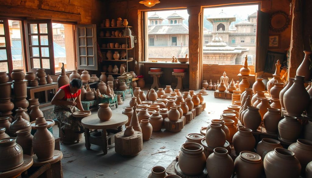 Bhaktapur pottery workshops Bhaktapur pottery workshops