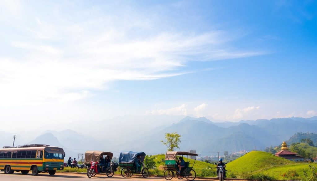 Bhaktapur to Pokhara transportation options