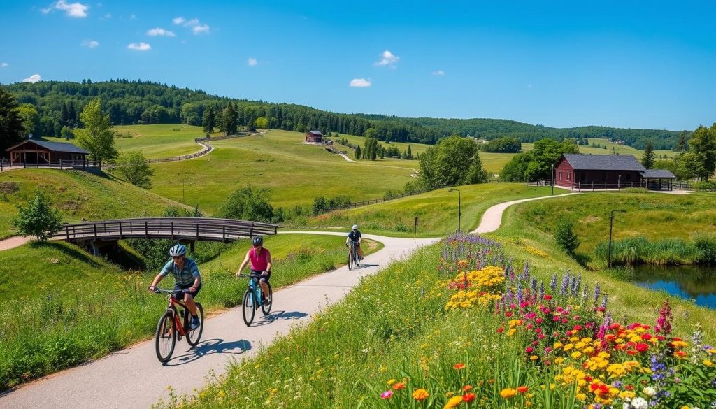 Biking adventures in Bowling Green