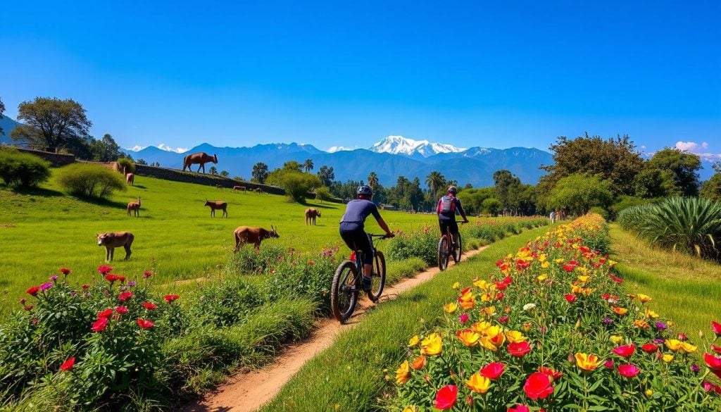 Biking adventures in Nepal