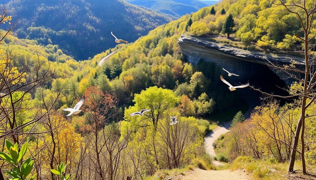 Birdwatching hotspots Mammoth Cave