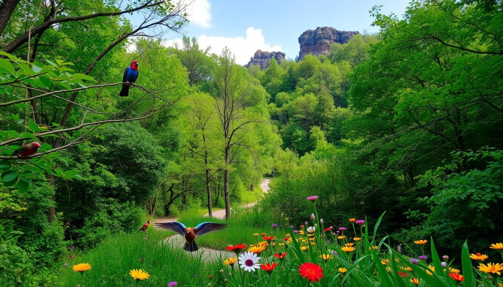 Birdwatching trails Mammoth Cave