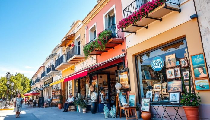 Boutique art galleries and local artisan shops in Limassol