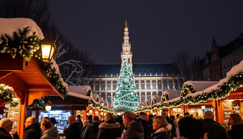 Brussels Christmas Market winter wonderland tours