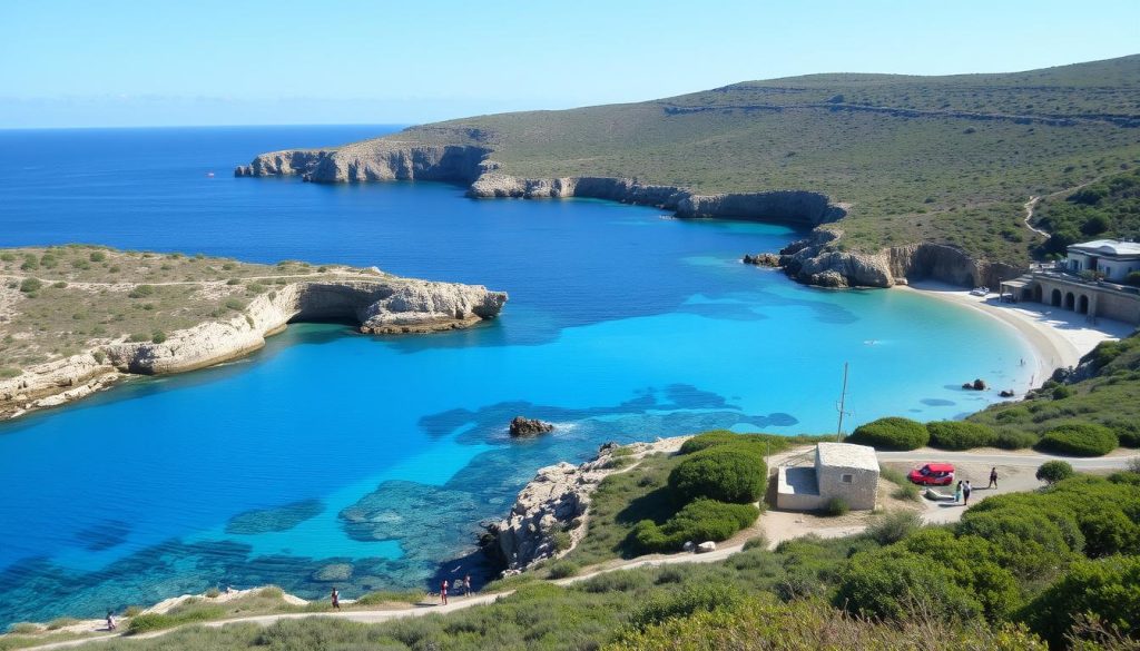 Budget-friendly travel on Comino Island overview Budget-friendly travel on Comino Island overview