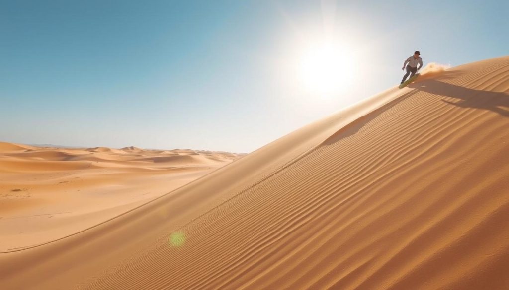Can I sandboard in Wahiba Sands? Can I sandboard in Wahiba Sands?