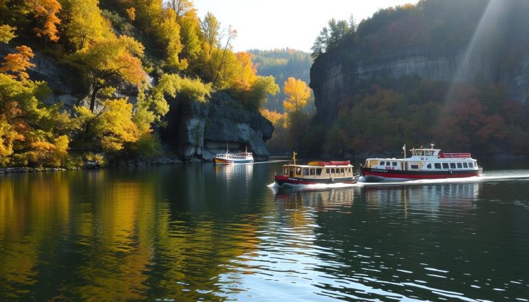 Can you go boating on the Wisconsin River in the Dells?