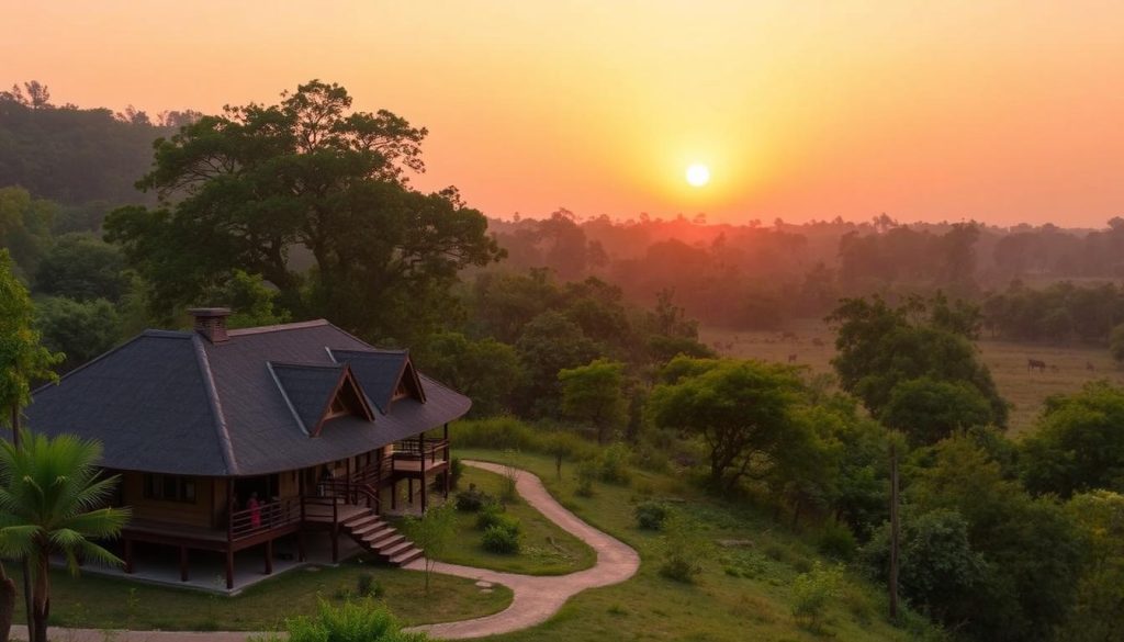 Chitwan National Park safari lodges Chitwan National Park safari lodges