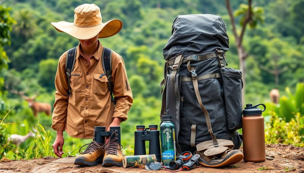 Chitwan National Park trekking attire and gear