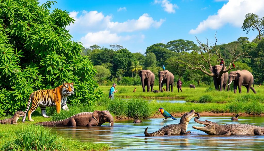 Chitwan national park wildlife