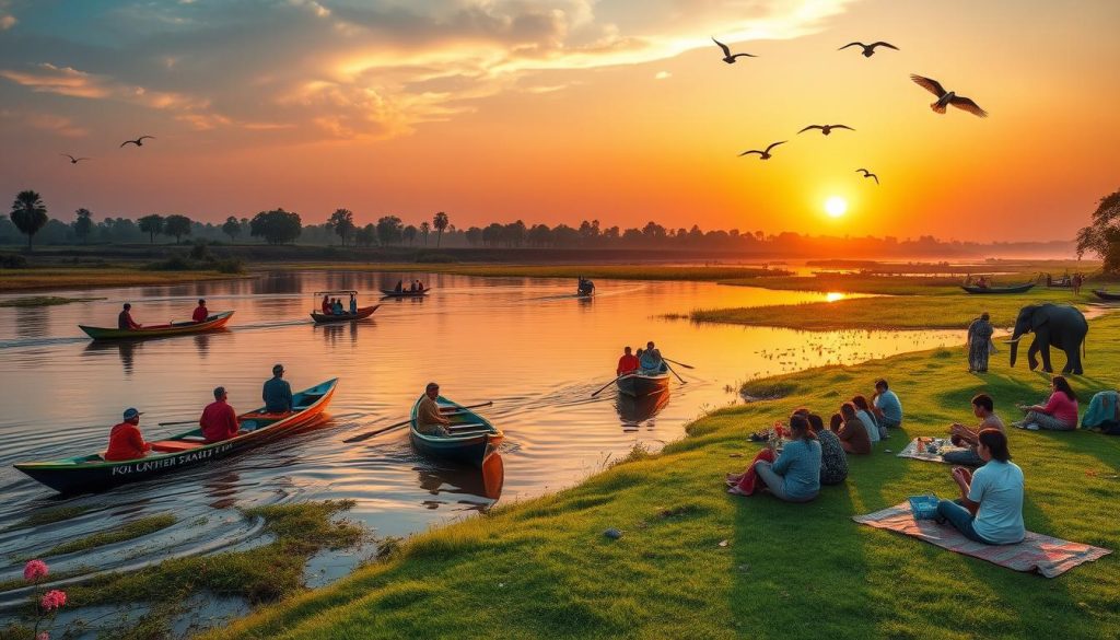 Chitwan river activities Chitwan river activities
