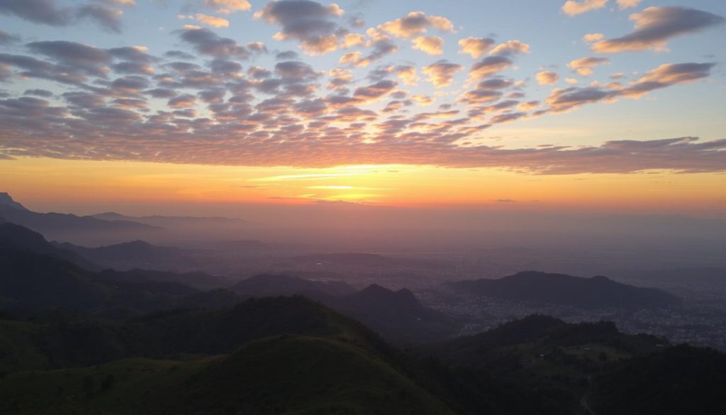 Chovar Hill Station panoramic views near Kathmandu