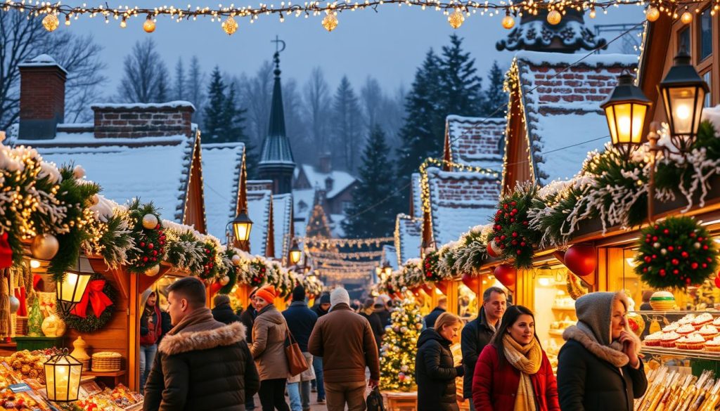 Christmas town holiday market Christmas town holiday market