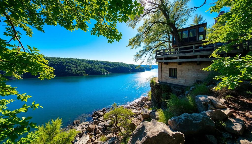 Cliffs at Lake Mendota