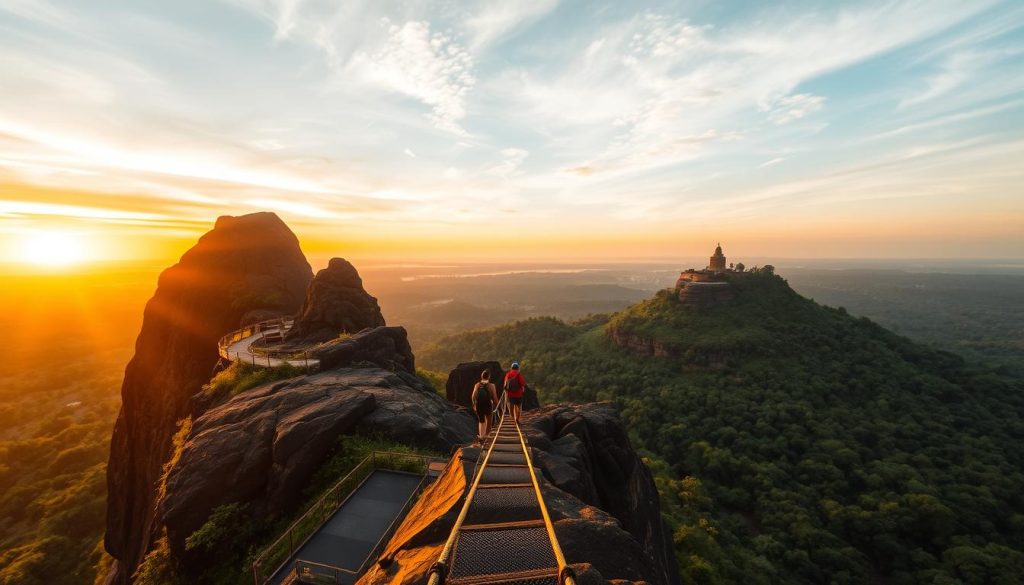 Climbing Sigiriya Lion Rock Climbing Sigiriya Lion Rock