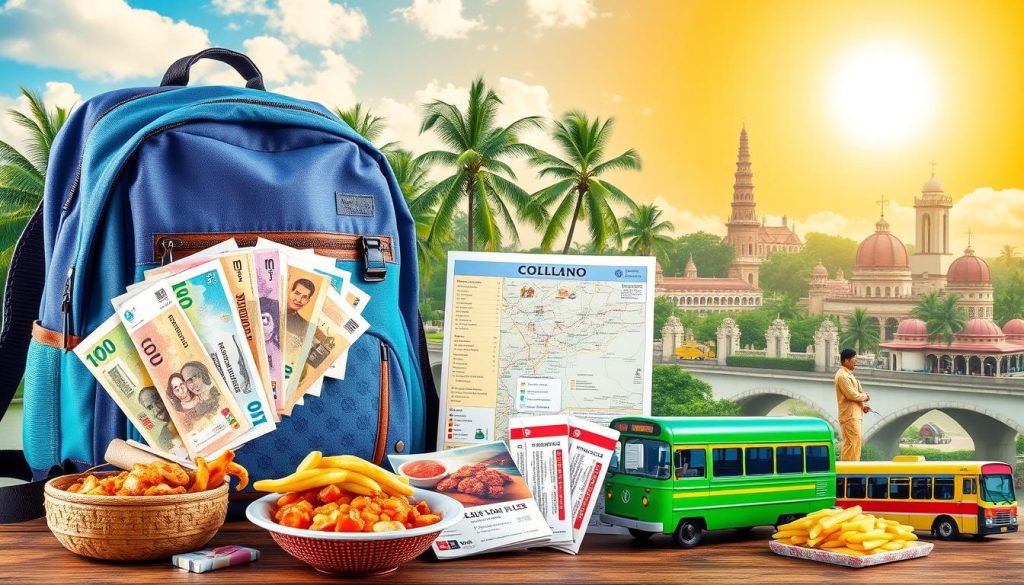 Colombo travel budget