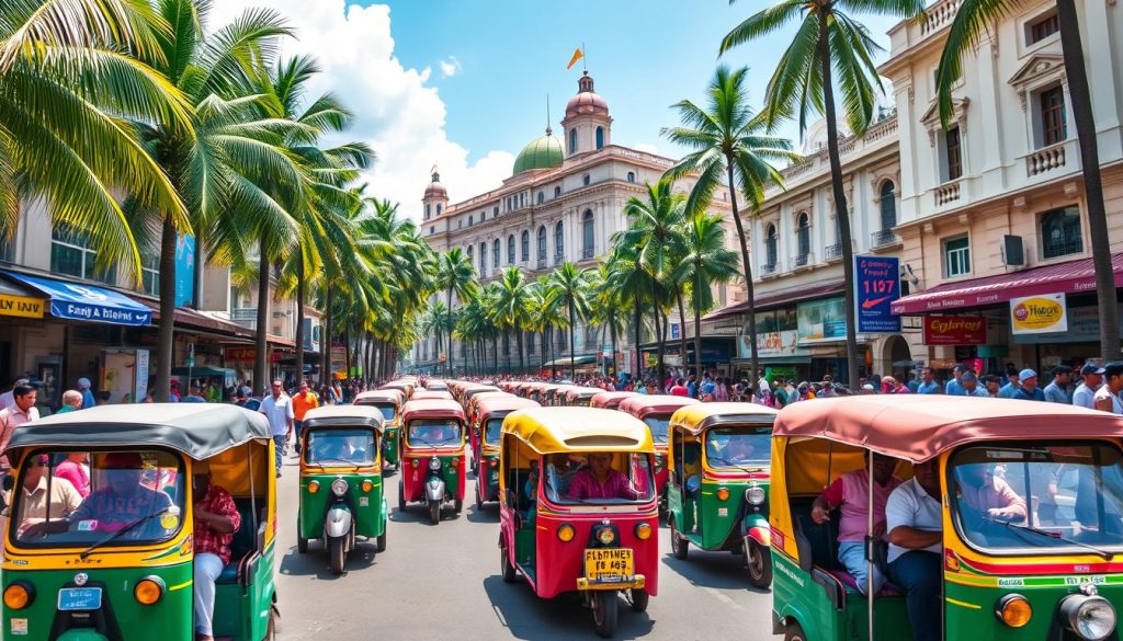 Colombo tuk-tuk rides